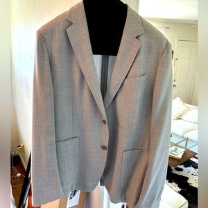 Bonobos 42R Unconstructed Italian Wool Blazer. Athletic Fit